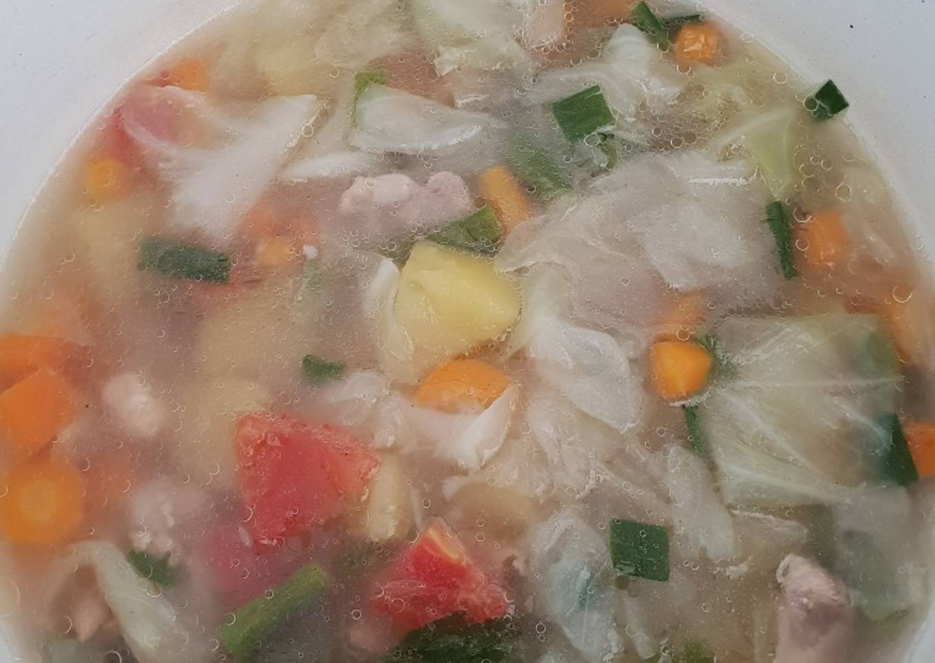Sayur sop ayam