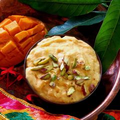 Aamrakhand / Mango Shrikhand A picture of Aamrakhand / Mango Shrikhand.