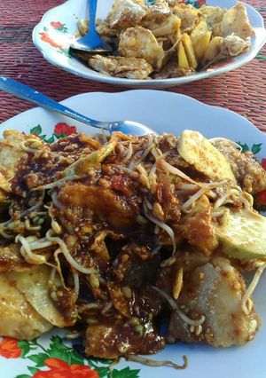 Foto resep Rujak lontong madura