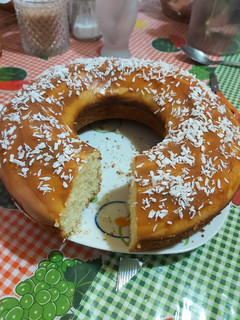 Una foto de Torta de naranja sin gluten