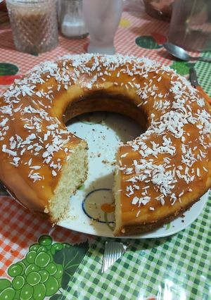 Una foto de Torta de naranja sin gluten