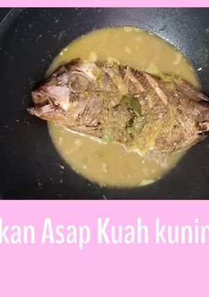 Foto resep Ikan asap kuah kuning
