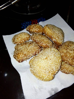 Foto resep Roti manis wijen