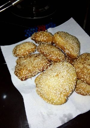 Foto resep Roti manis wijen