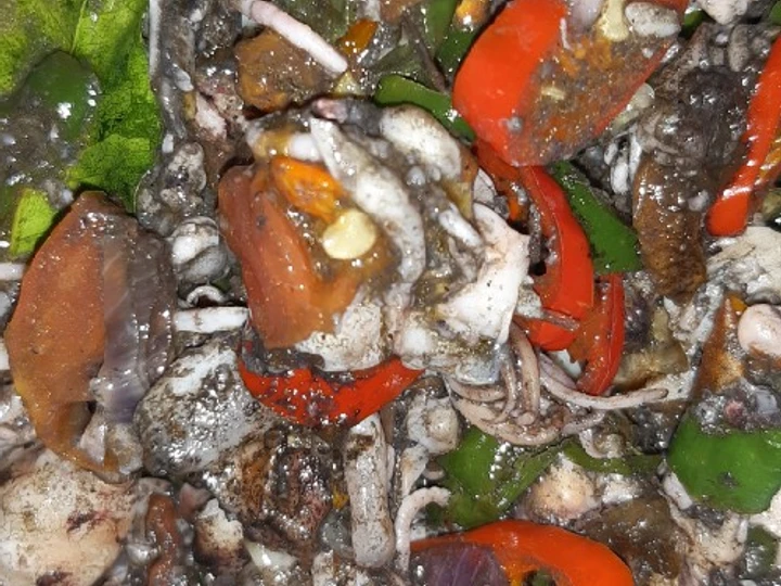 Cara Gampang Menyiapkan Resep Tumis baby cumi+saos tiram yang Lezat Sekali Anti Ribet, Lezat Sekali