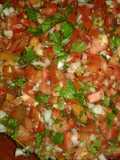 Pico de gallo o chimichurry