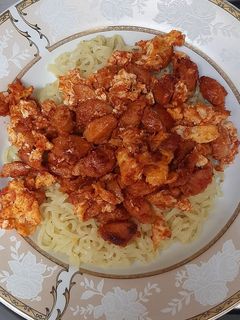 عکسی از دستور نودل به روش خودم پز😉