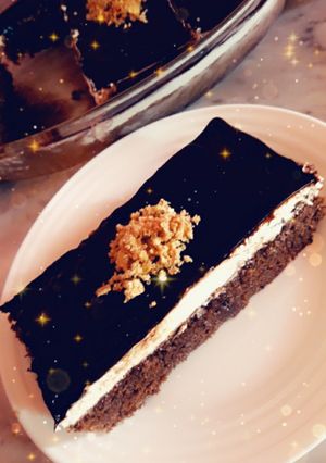 صورة لوصفة كيك شوكولاته 🍫 بذوق روووعة 😋