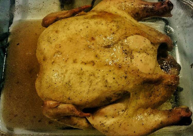 Recipe of Perfect Oven Baked Golden Chicken