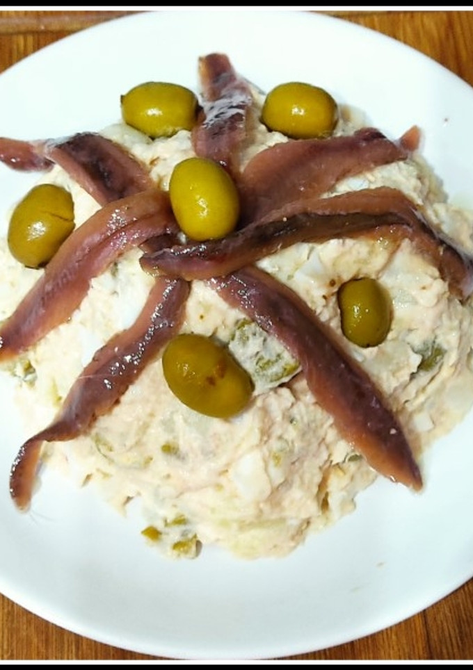 Una foto de Ensaladilla de aprovechamiento