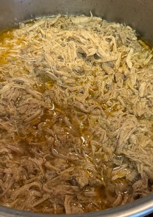 Foto de Carne de porco desfiada estufada