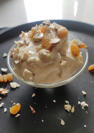 મિક્સ ફ્રૂટ શ્રીખંડ(mix fruit shrikhand in Gujarati) રેસીપી મુખ્ય ફોટો