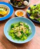 Canh Bông Cải Xanh Nấu Tôm