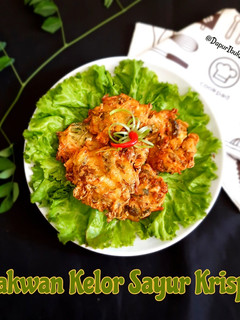 Foto resep 584. Bakwan Kelor Sayur Krispi
