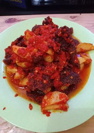 Foto resep Dendeng balado