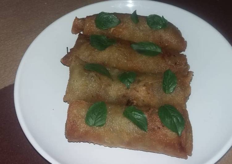 Recipe: Appetizing Spring rolls This is A Recipe That Has Been Tested  From My Kitchen !!