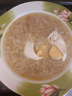 Tojásleves recept fotója