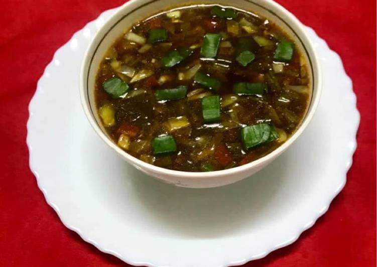 Steps to Make Super Quick Homemade Hot and sour soup