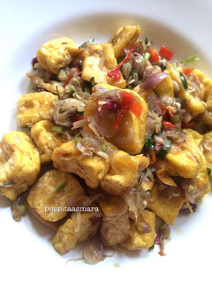 Foto resep Tahu sambal matah