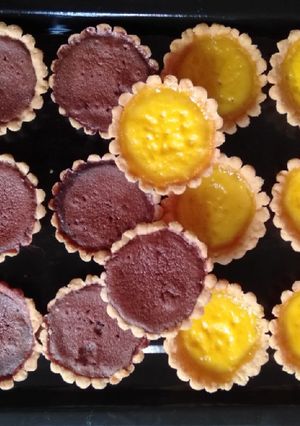Foto resep Pie Susu & Pie Bownies simple (1 adonan isian bisa jadi 2 rasa)