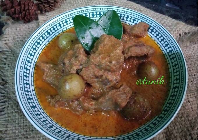 Standar Resep enak memasak 344. Kalio Daging Sapi dijamin nagih banget