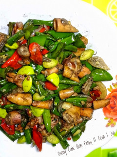Foto resep Oseng Cumi asin petay