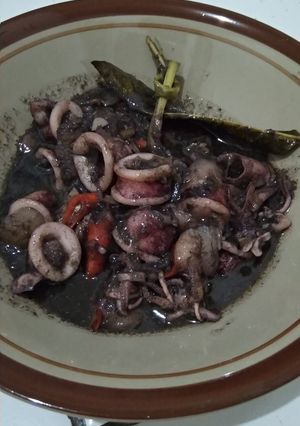 Foto resep Cumi hitam saus tiram
