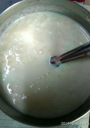 A picture of Rice kheer.