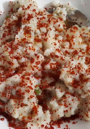 A picture of Rice Khichu.
