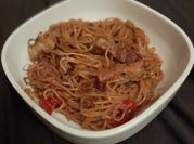 Une photo de porc au caramel