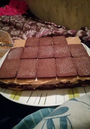 Una foto de Chocotorta