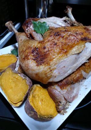 A picture of Spatchcock Turkey.
