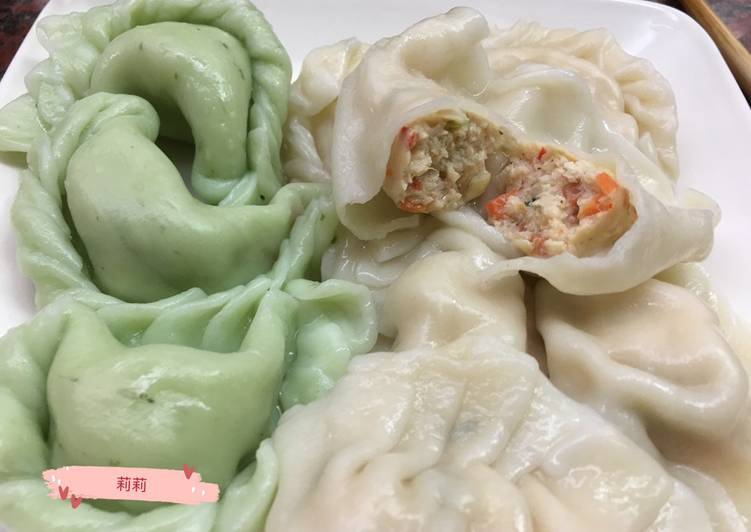 Dumpling ayam pedas 辣味雞肉水餃