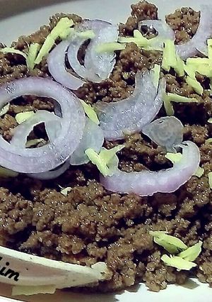 A picture of Dum ka Keema.