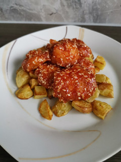 Kínai szezámmagos csirke recept fotója