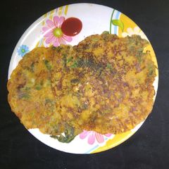 Besan chilla A picture of Besan chilla.
