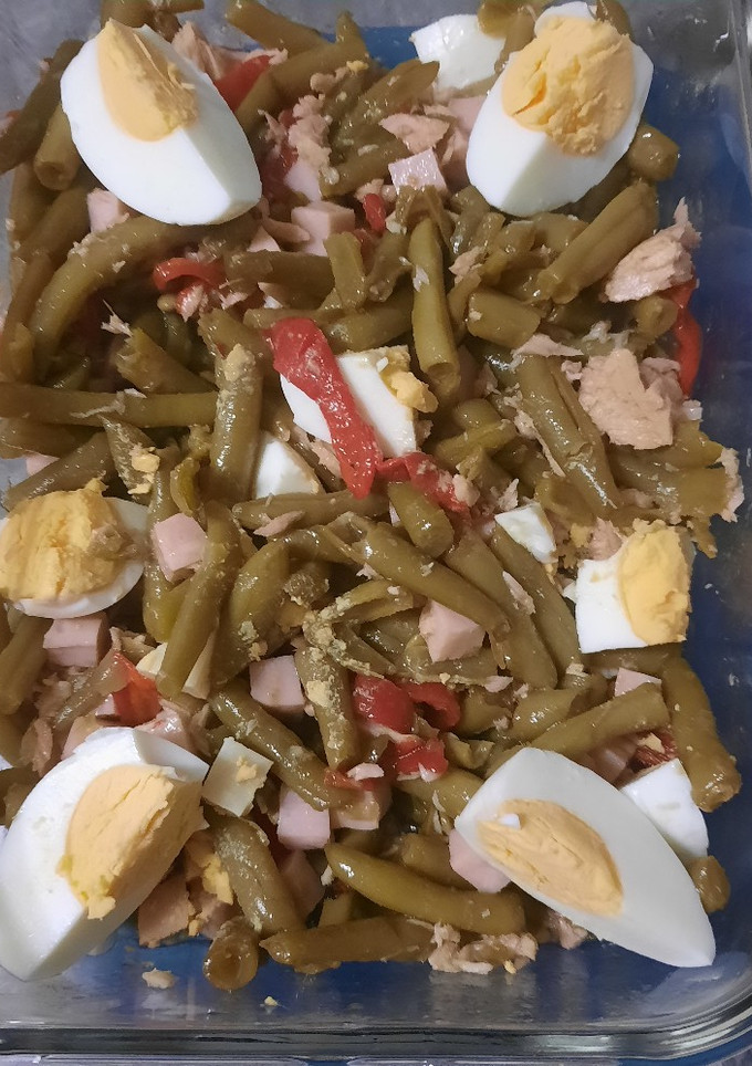 Una foto de Ensalada de Judías Verdes