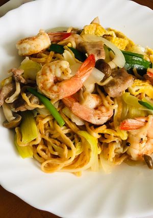 炒意麵 的食譜成品照片
