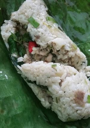 Foto resep Nasi Bakar simpel