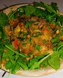 Салат з яловичиною🥩, руколою🌿 та запеченими овочами🍅🧅🫑🍆/Salad with beef🥩and arugula🌿
