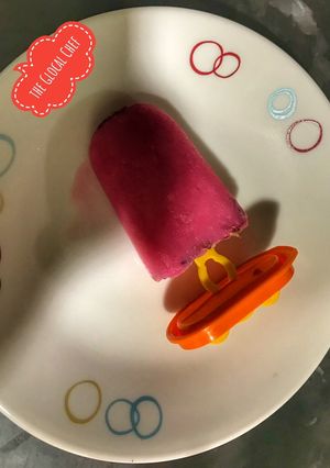 A picture of Rose Kulfi.