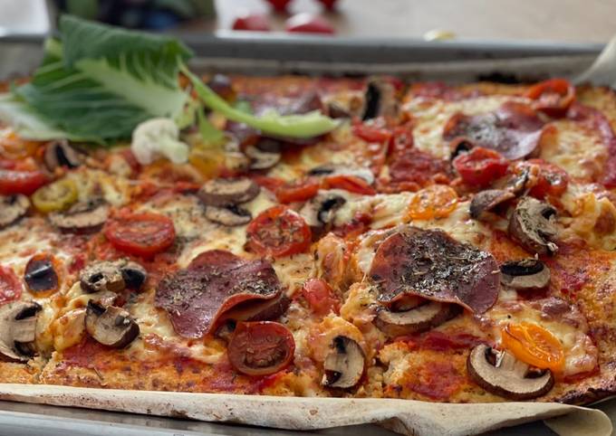 Blumenkohlpizza