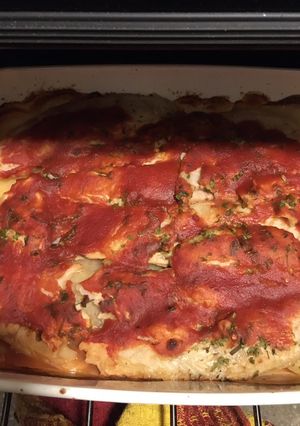 Una foto de Pescado a la pizza 🍕
