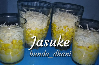 Resep 11.Jasuke(jagung,susu,keju) yang Enak