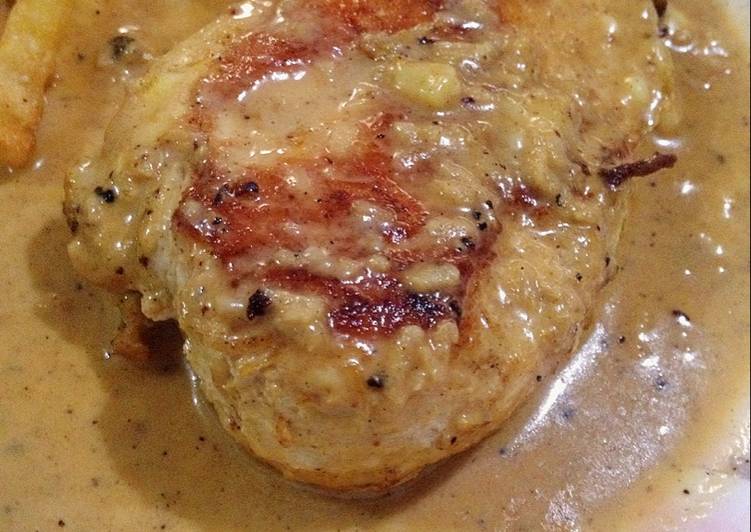 Resep Chicken steak with cheese garlic sauce yang Bikin Ngiler