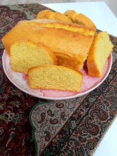 عکسی از دستور کیک زعفرانی🍞🥮