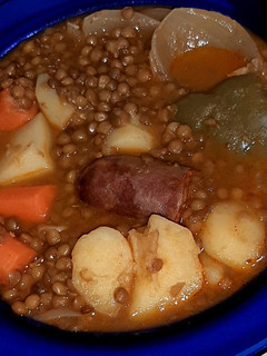 Una foto de Lentejas con chorizo