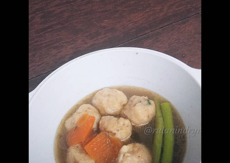 Resep Baso ikan kakap Anti Gagal