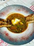 Caldillo de espárragos manchego