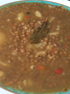 Una foto de Lentejas estofadas: